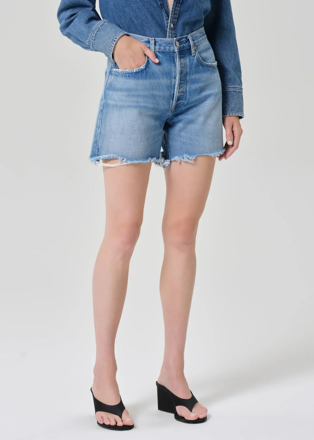 Citizens Of Humanity Marlow Long Vintage Short