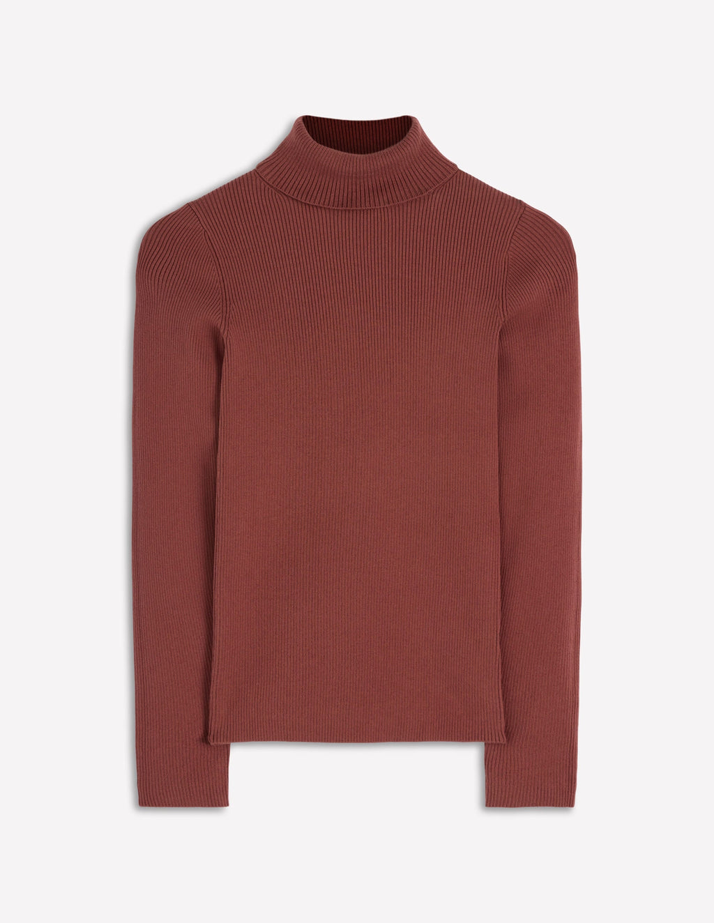Emilia Roll Neck Sweater-Hot Chocolate Brown