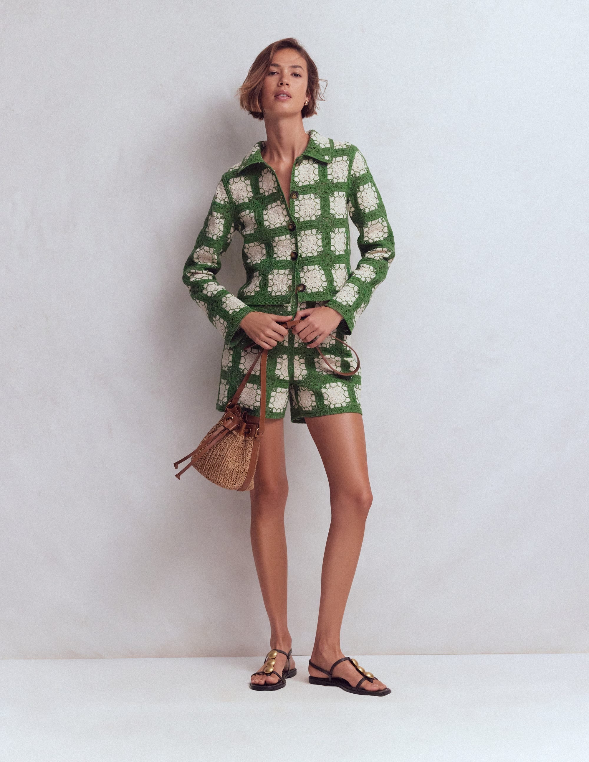 Crochet Jacket-Multi