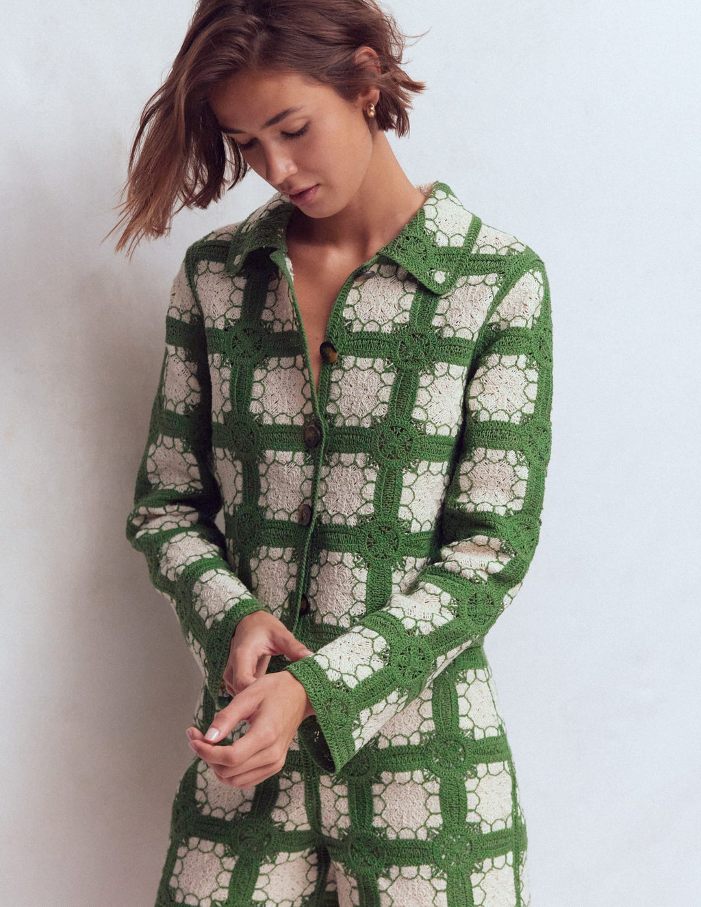 Crochet Jacket-Multi