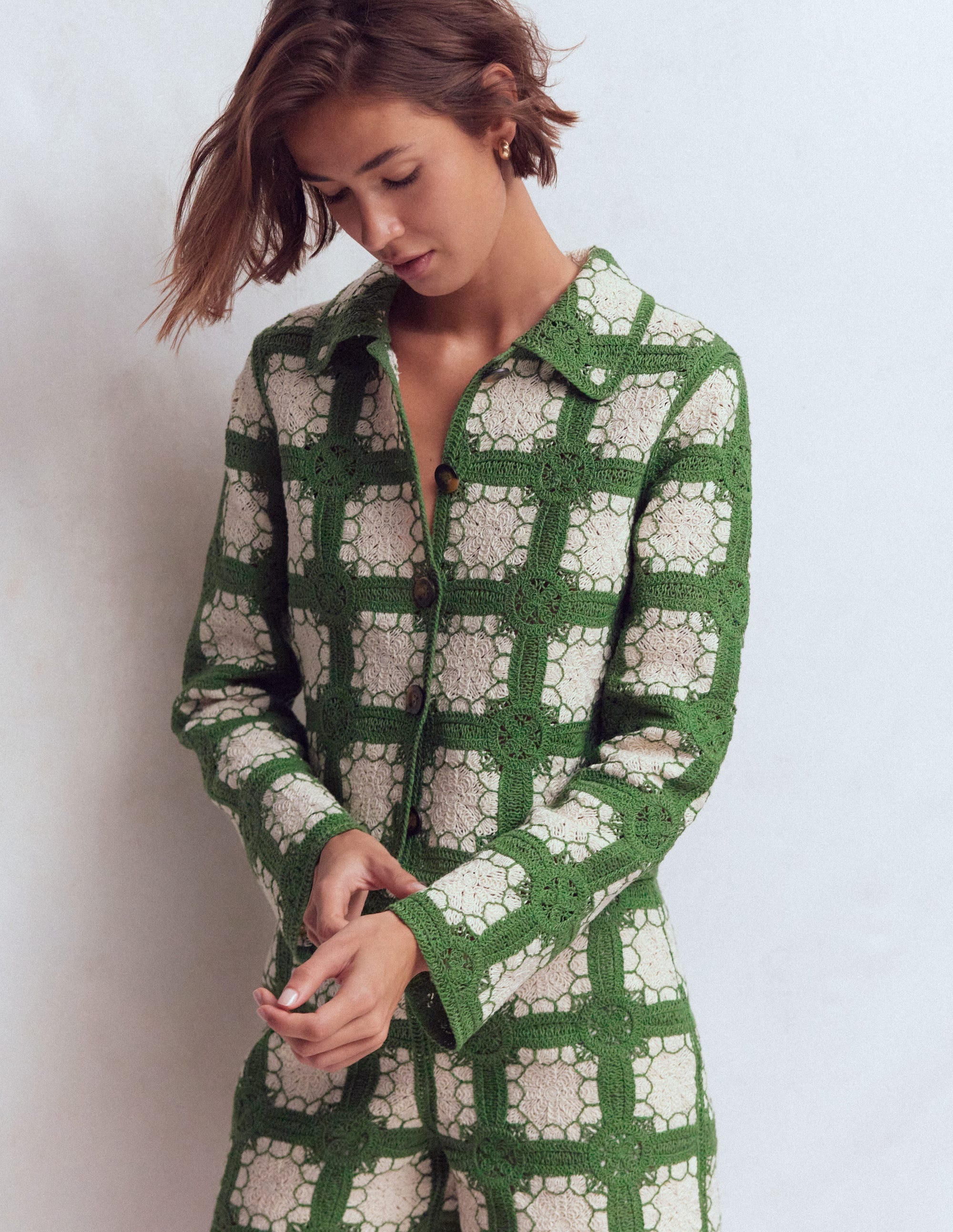 Crochet Jacket-Multi