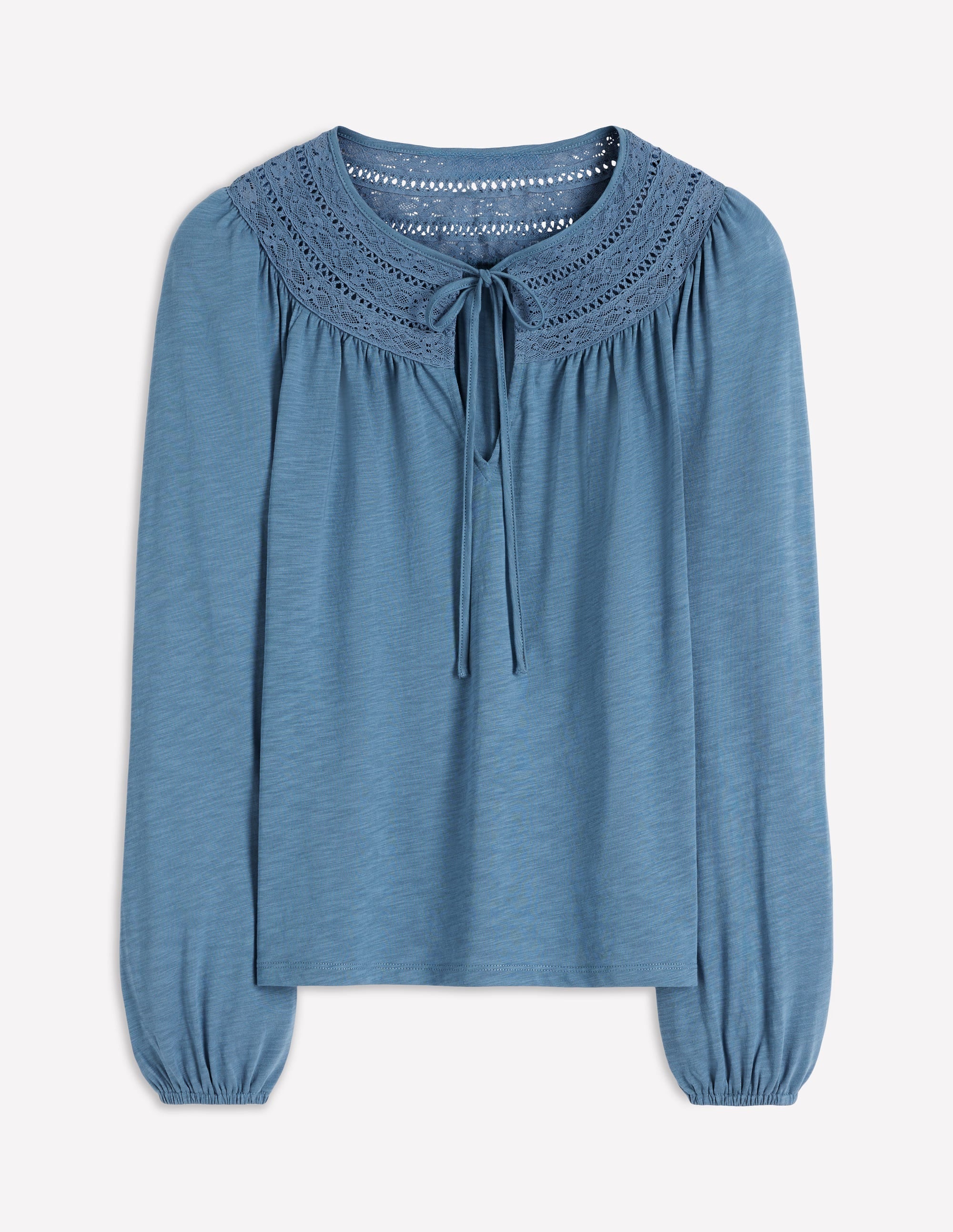 Edi Trim Detail Top-Captains Blue
