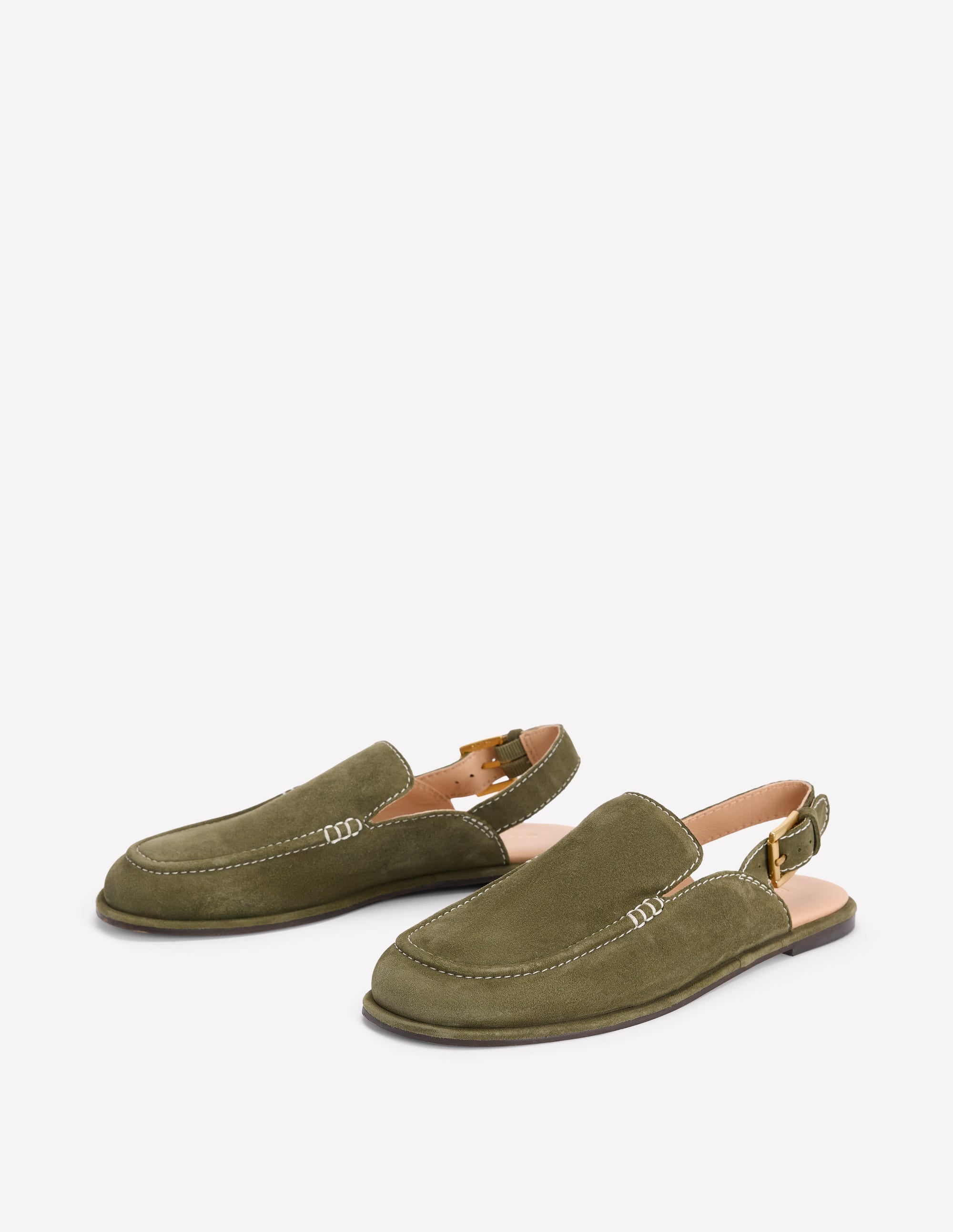 Slingback Clog-Deep Olive