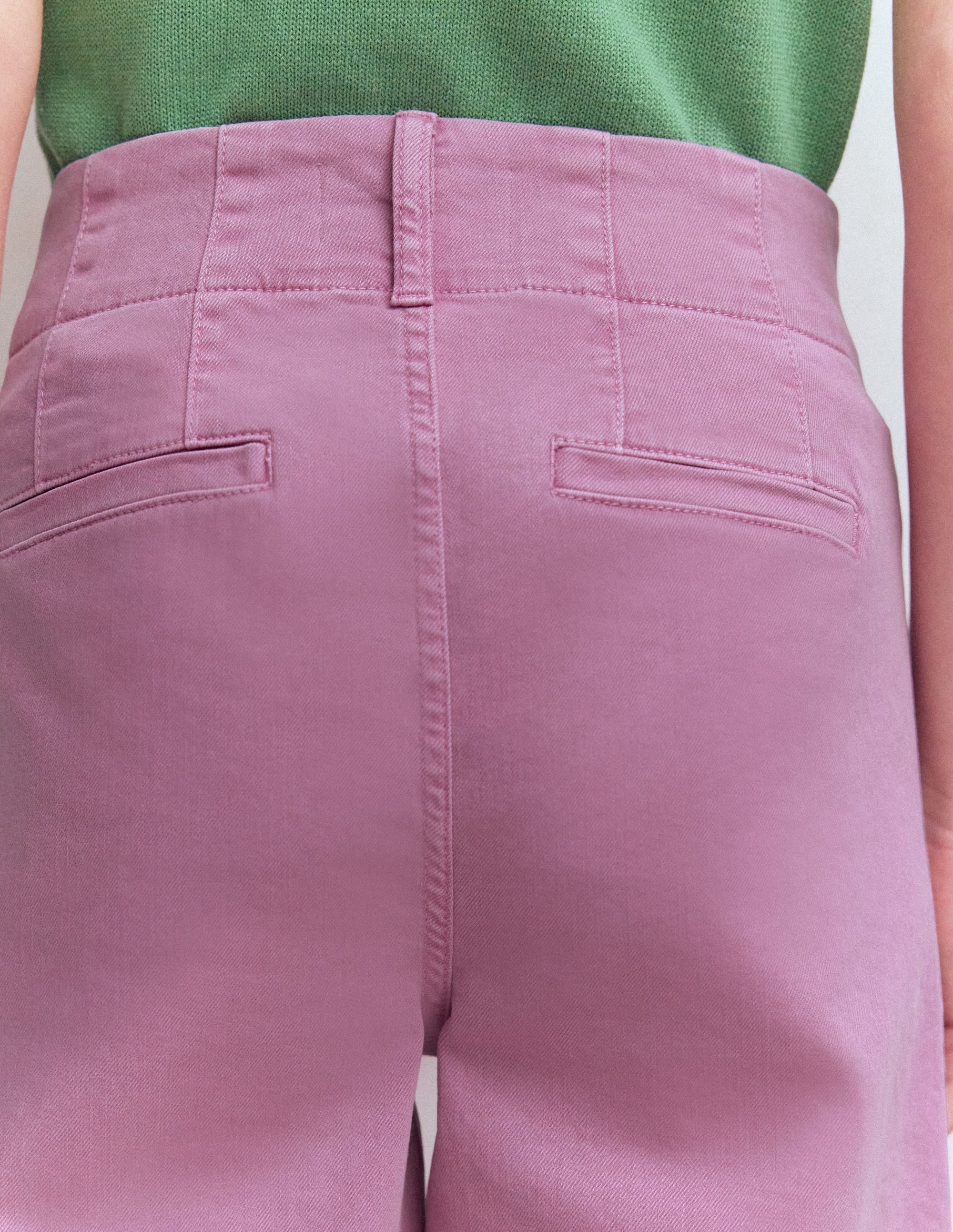 Primrose Cropped Pants-Clover Purple
