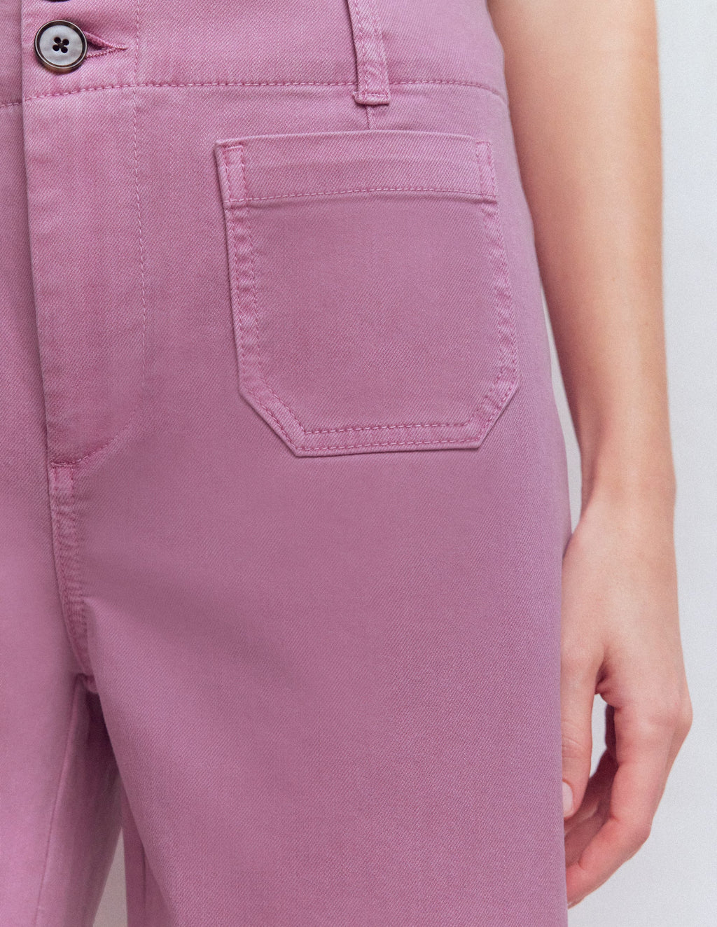 Primrose Cropped Pants-Clover Purple