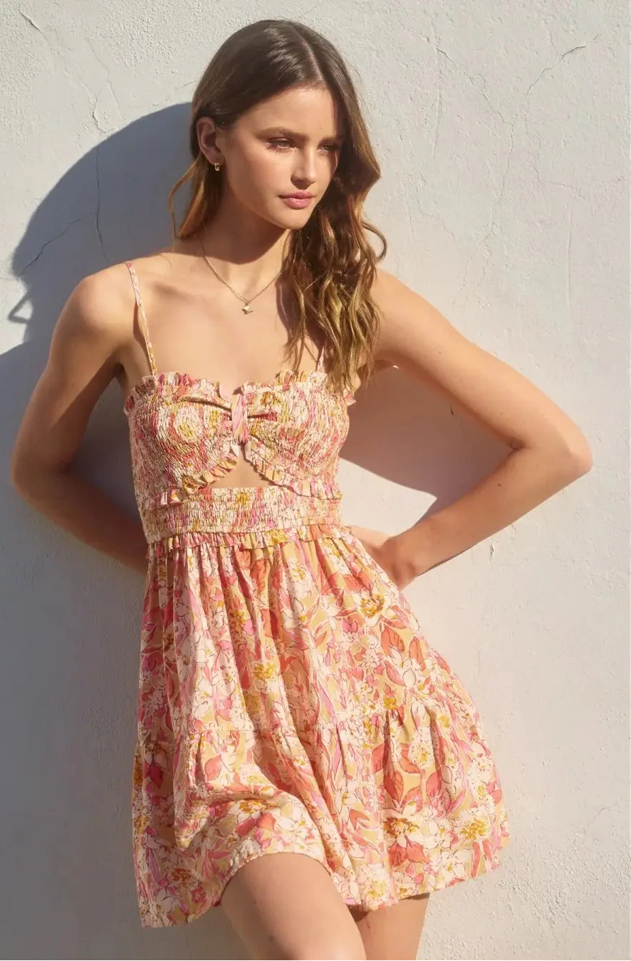 Dress Forum Probably Should Smocked Sweetheart Mini Dress