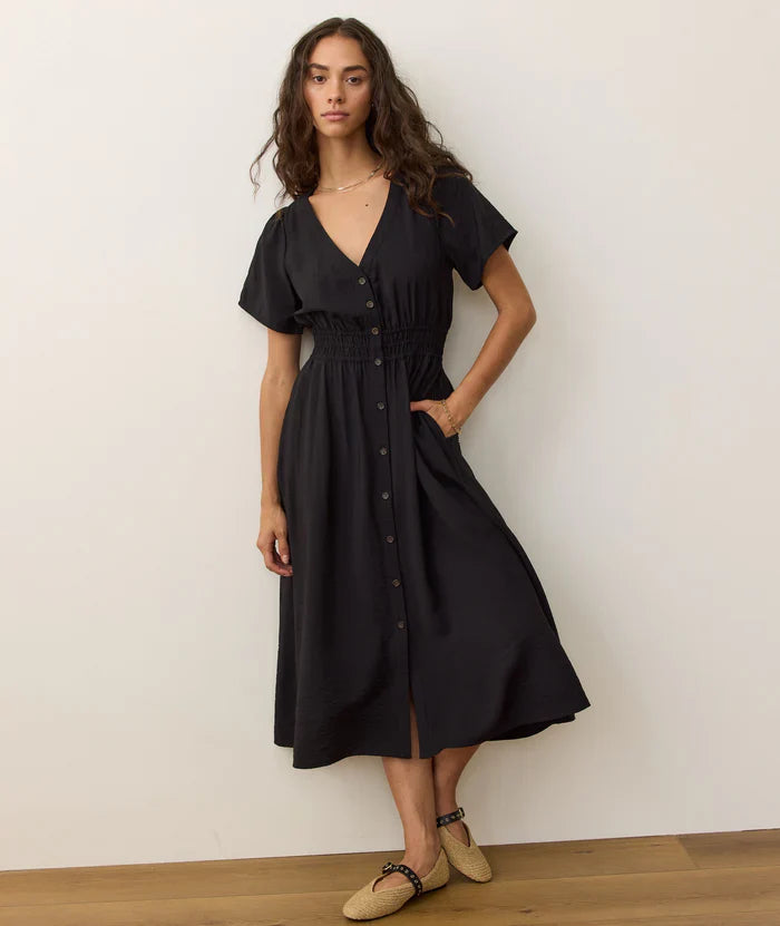 Marine Layer Annika Midi Dress