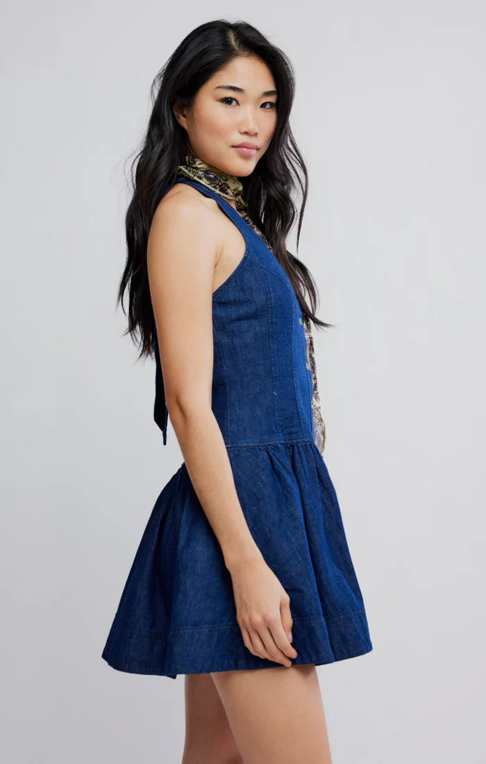 Clean Break Denim Mini