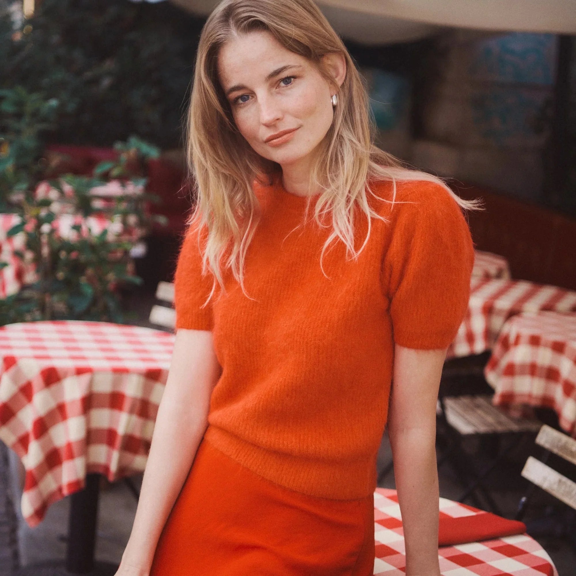Marine Layer Suri Alpaca Puff Sleeve Sweater