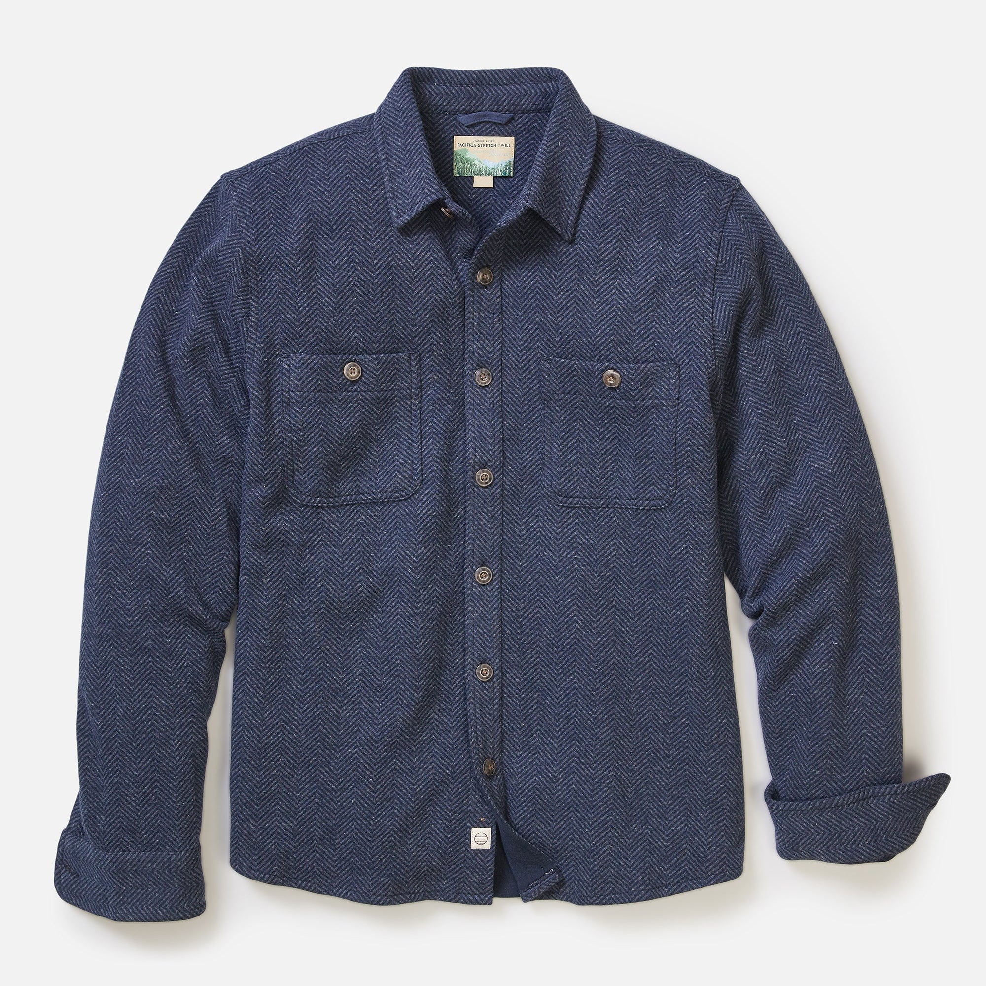 Marine Layer Pacifica Stretch Twill Overshirt