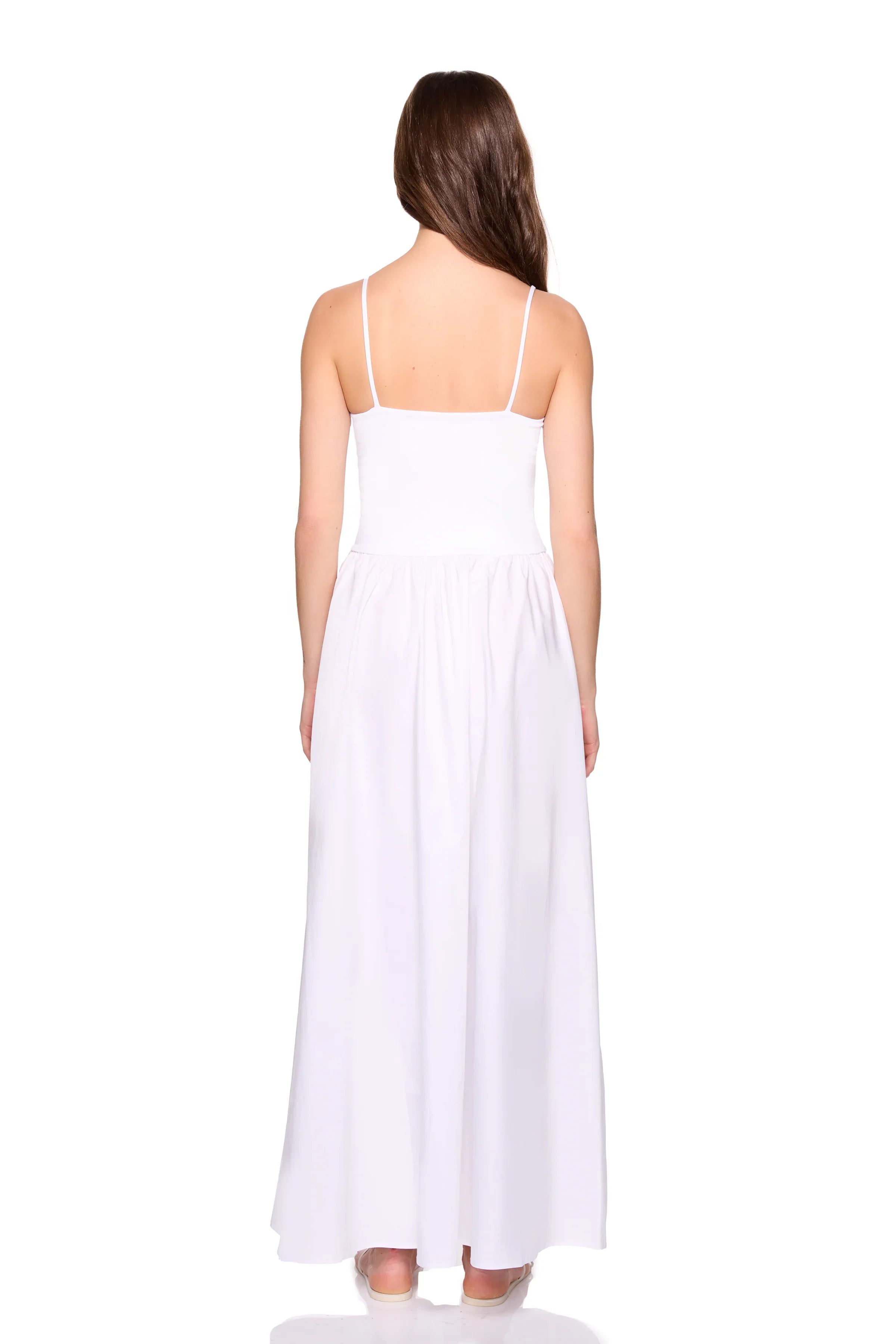 Susana Monaco Knit Poplin String Maxi