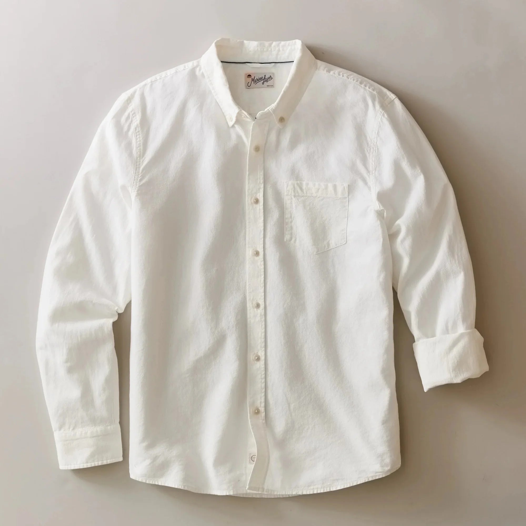 Marine Layer Better-Than-Linen Long Sleeve Shirt