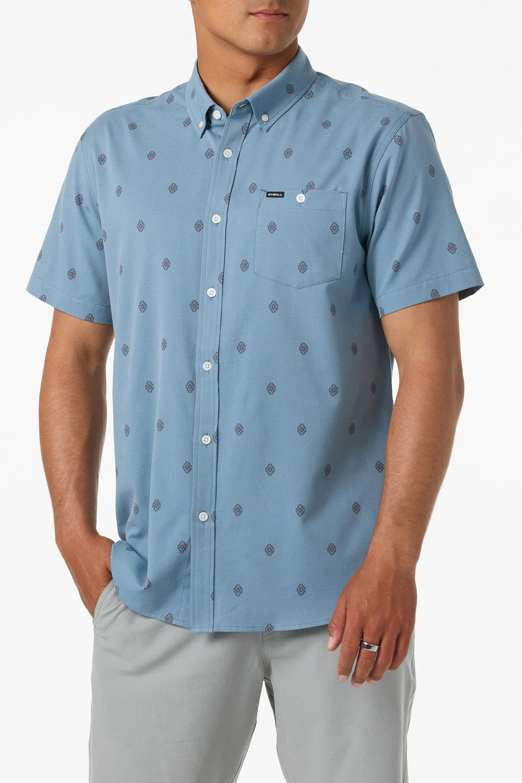 O'Neill Light Check Geo Standard Fit Shirt