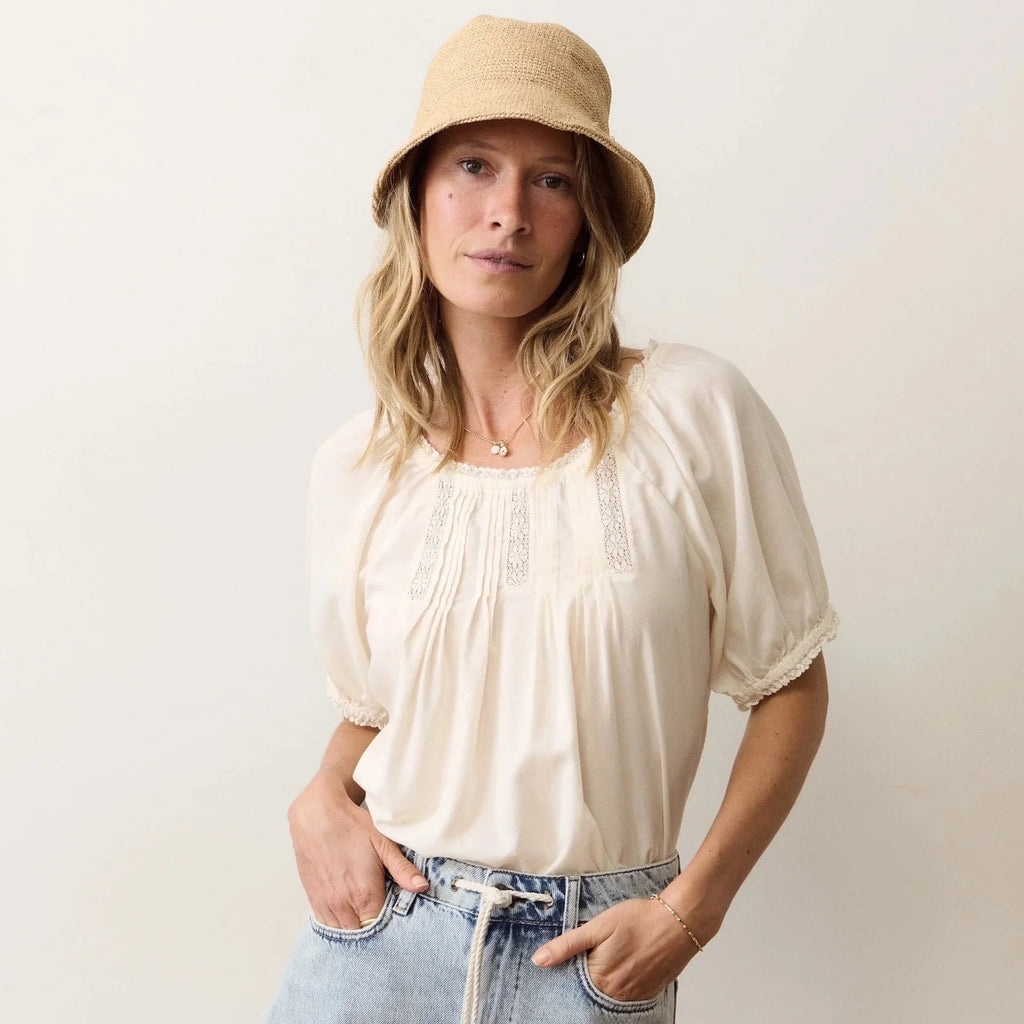Marine Layer Celina Puff Top