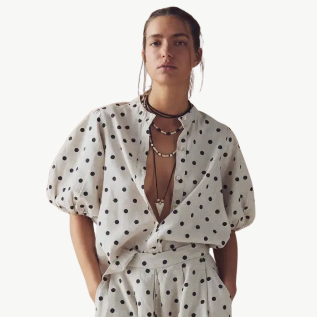 Lanhtropy Bubble Linen Shirt