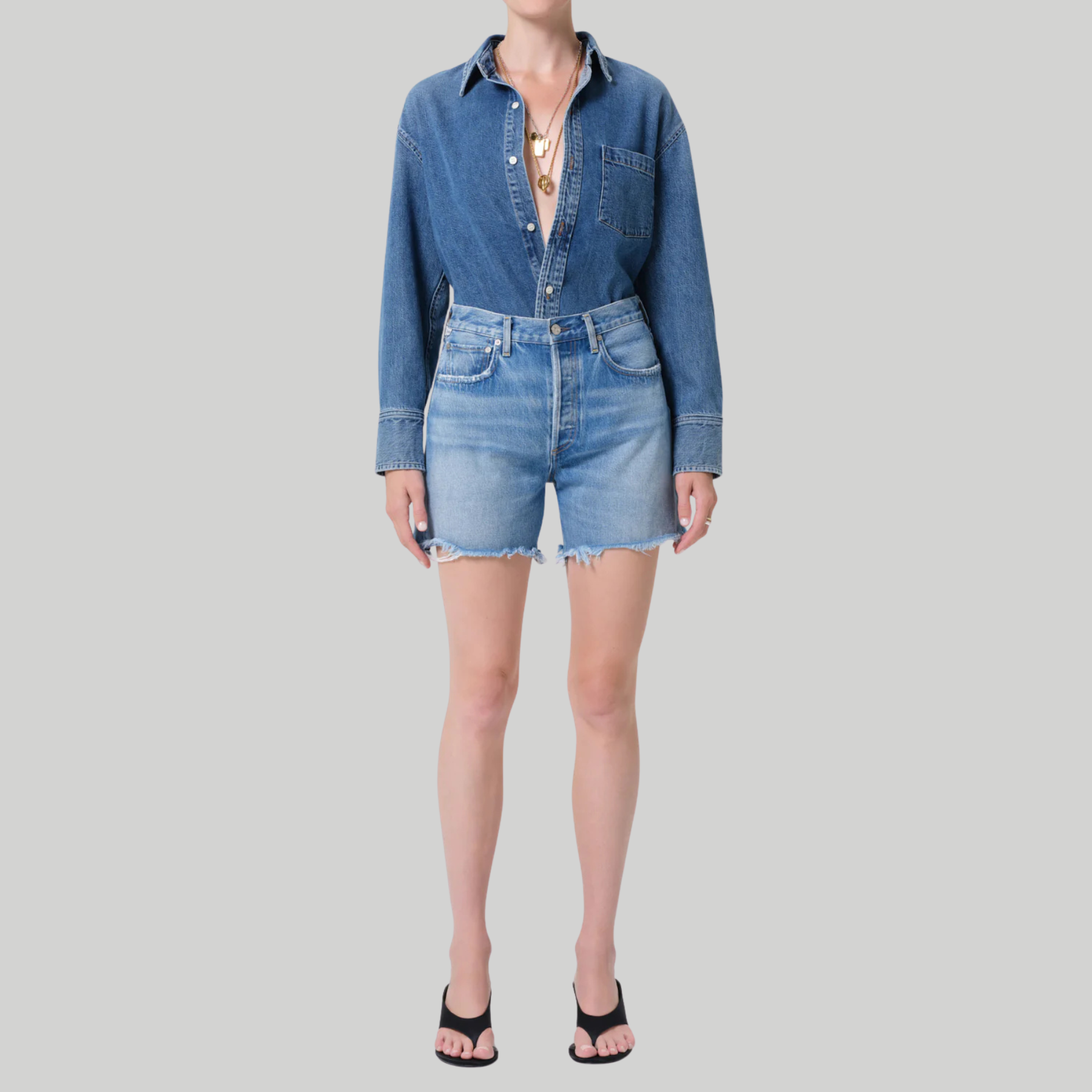 Citizens Of Humanity Marlow Long Vintage Short
