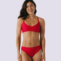 Saturday Swimwear Luna Mid Rise Bikini Bottoms
