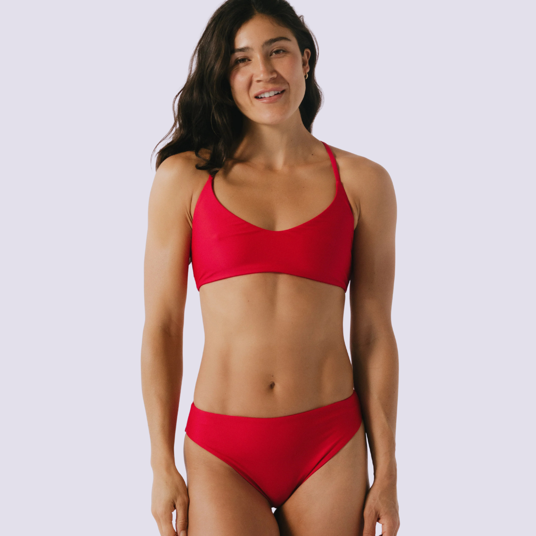 Saturday Swimwear Luna Mid Rise Bikini Bottoms