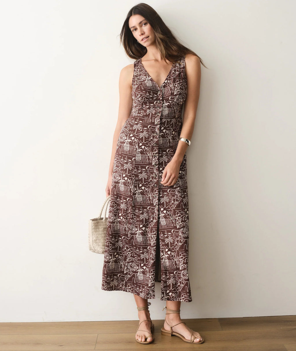 Marine Layer Camila Maxi Dress