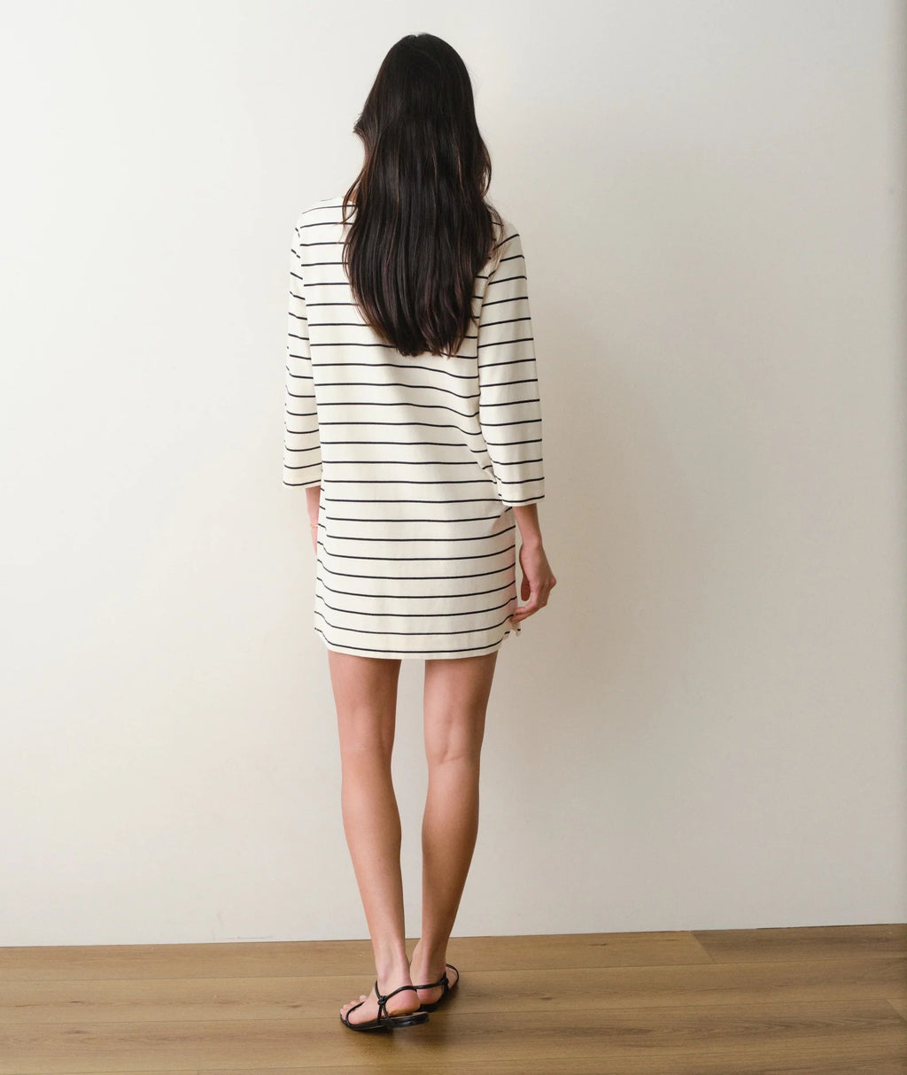 Marine Layer Luxe Sueded Mariner Dress
