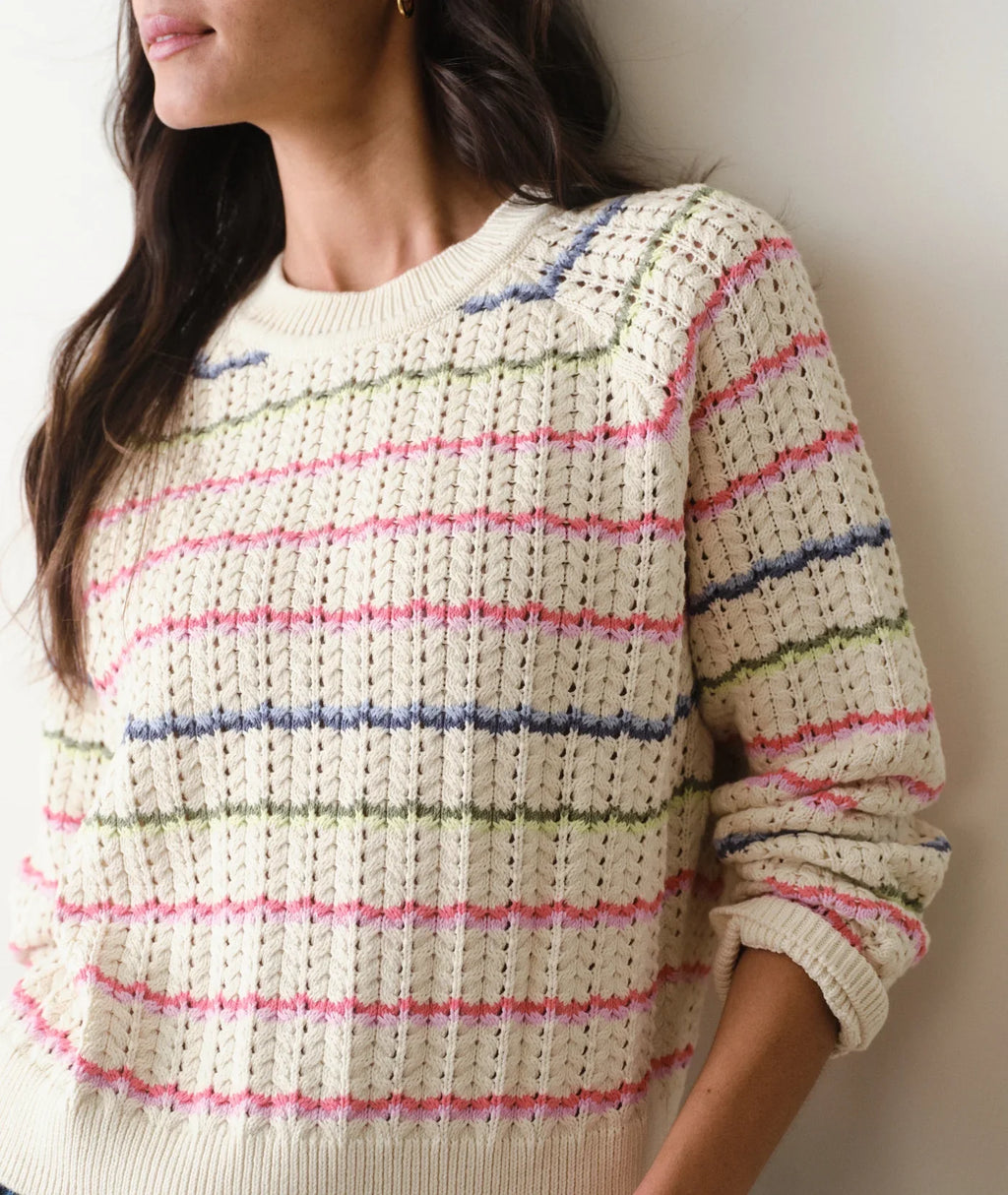 Mina Pointelle Sweater