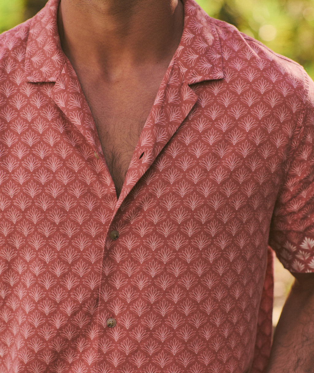 Marine Layer Tencel Linen Resort Shirt