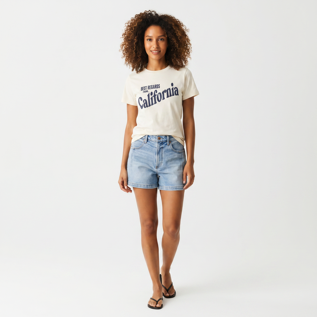 California Postcard Souvenir Tee