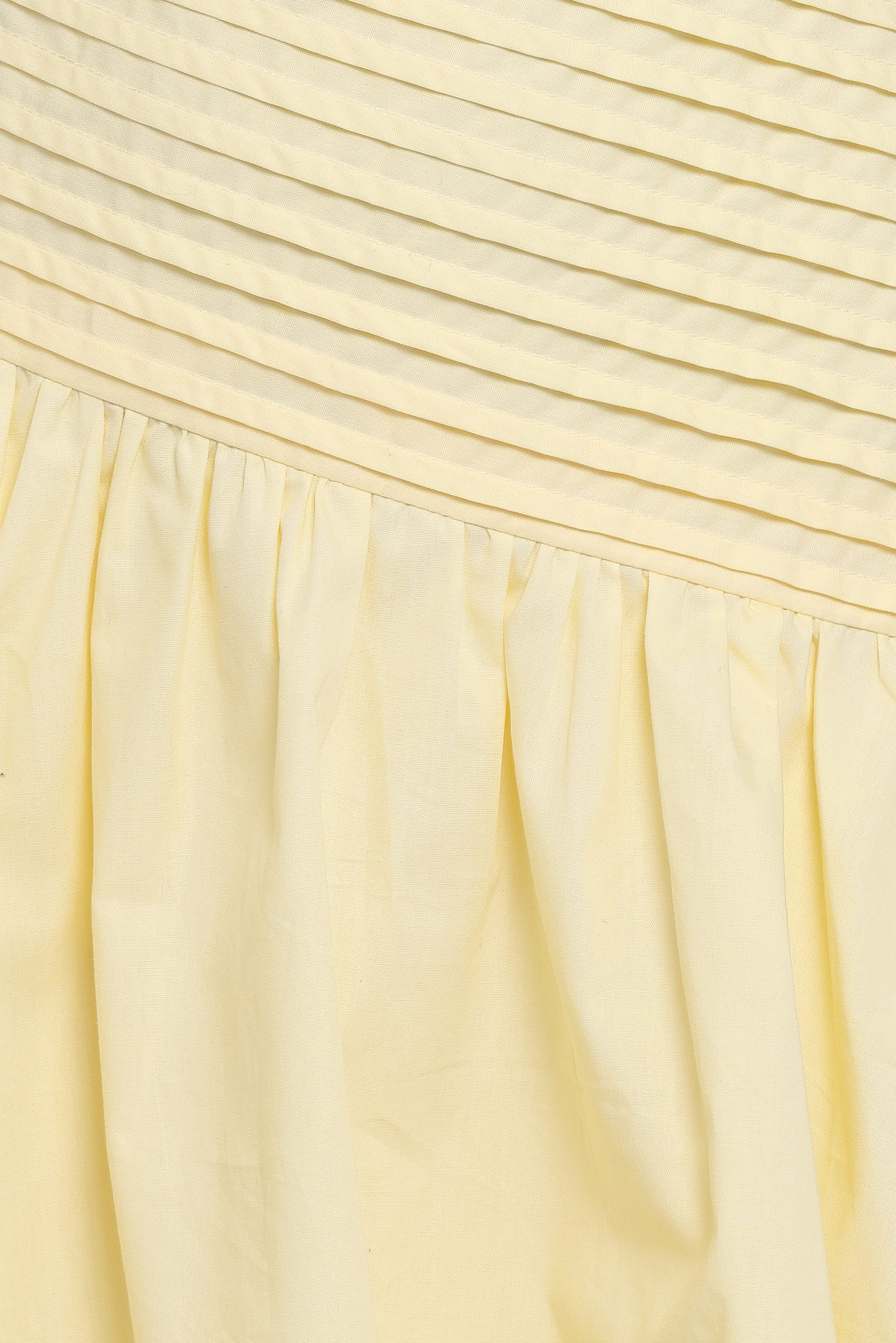 Elaria Off Shoulder Mini Dress - Butter Yellow