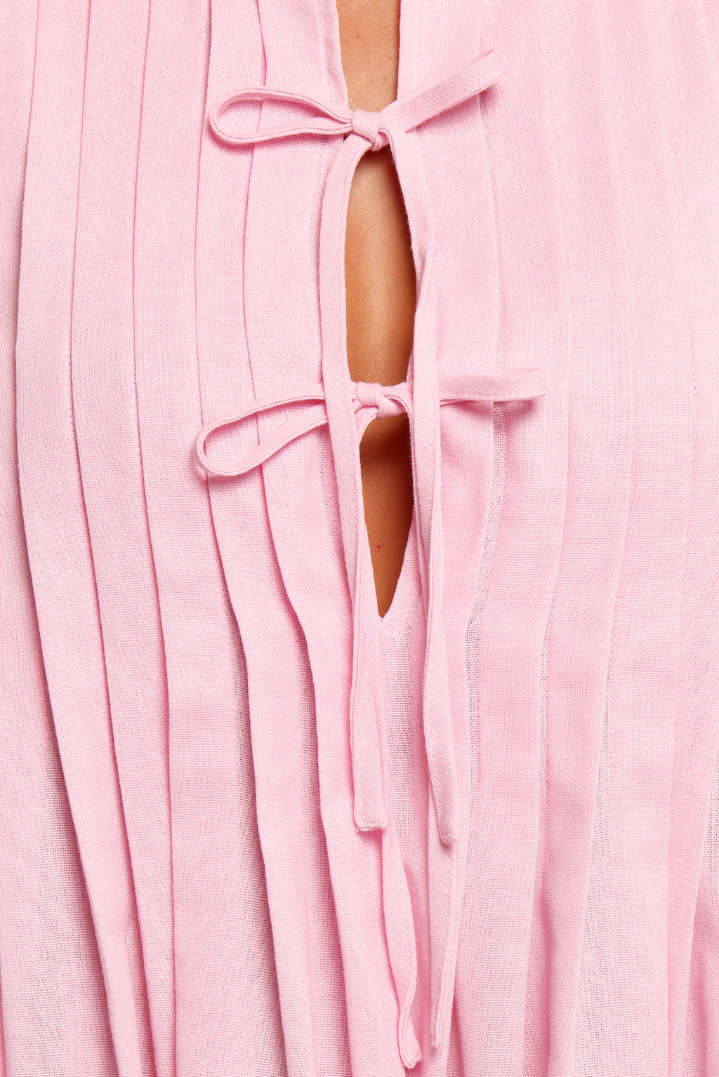 Madeline Mini Dress - Pale Pink