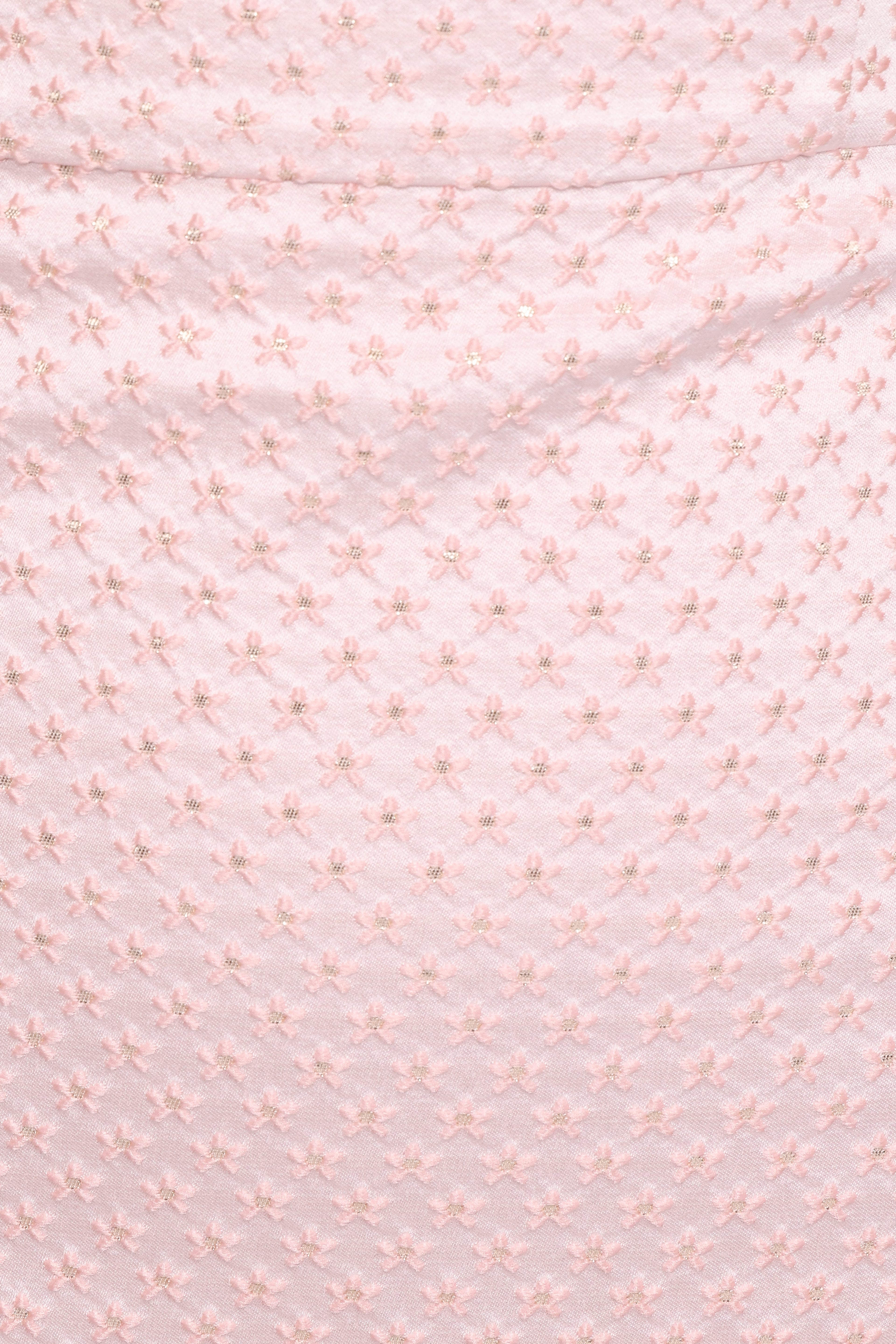 Marlene Mini Dress - Pink Rose Brocade