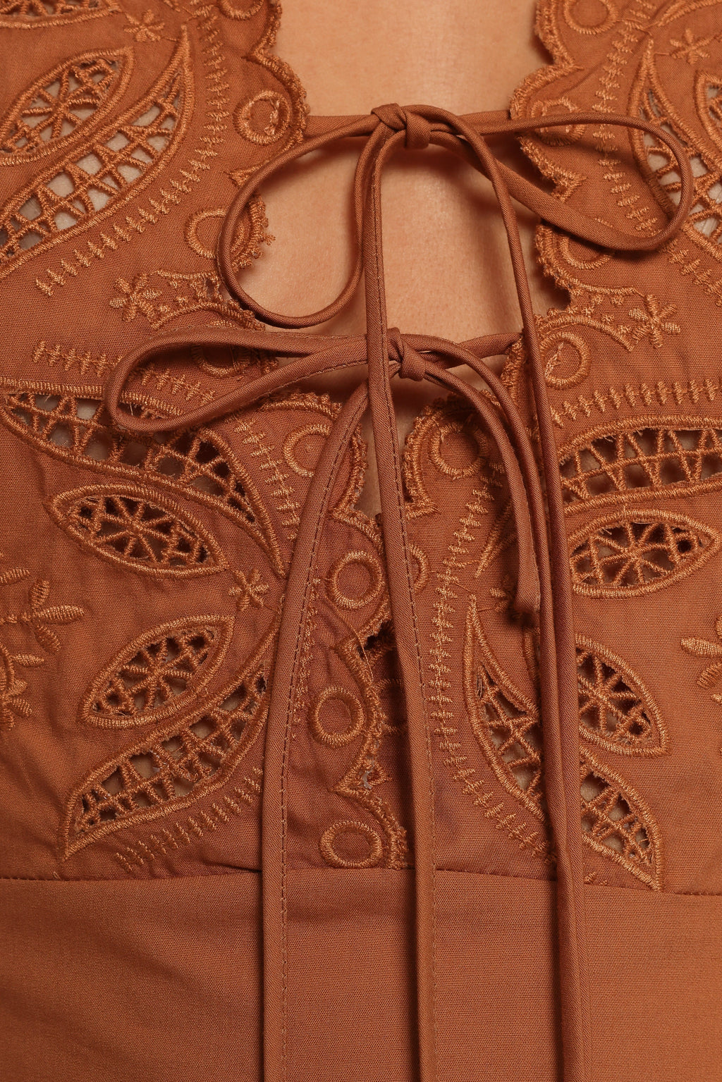 Rhodes Mini Dress - Brown